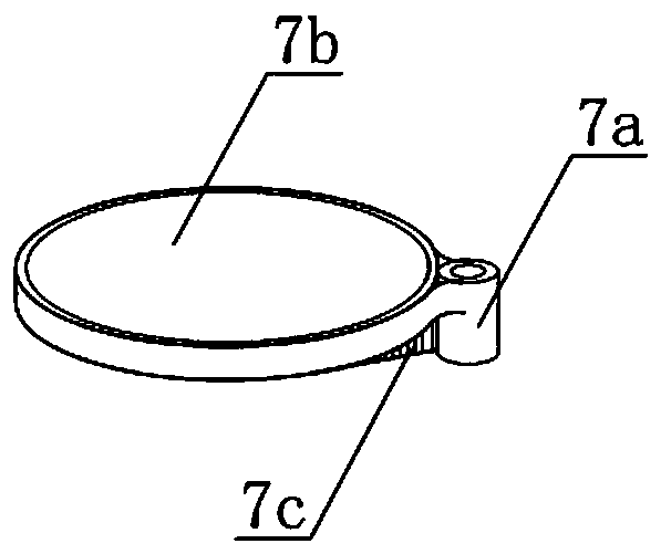 Tobacco stem falling number metering device and tobacco shred metering system comprising the device