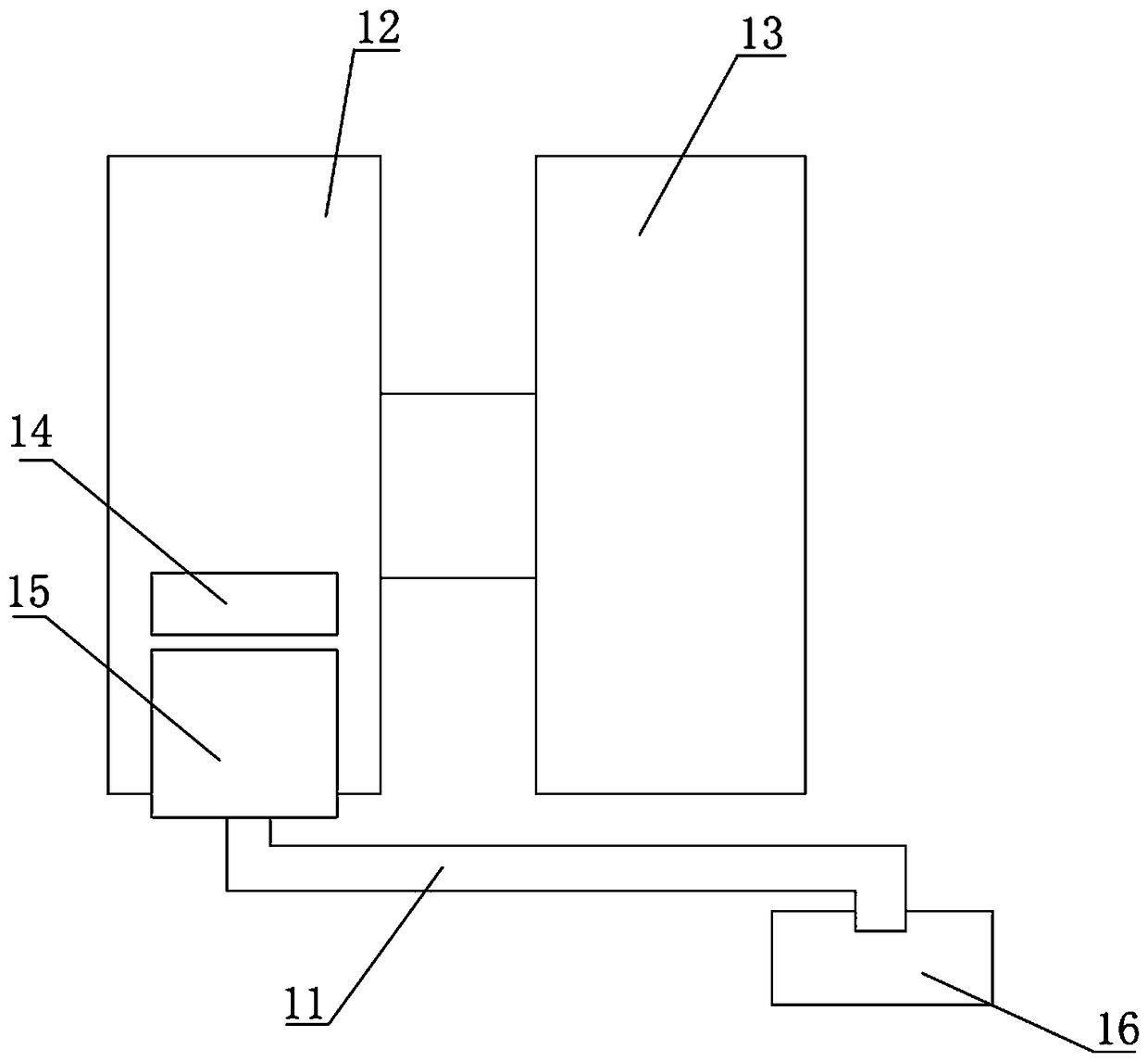 Tobacco stem falling number metering device and tobacco shred metering system comprising the device