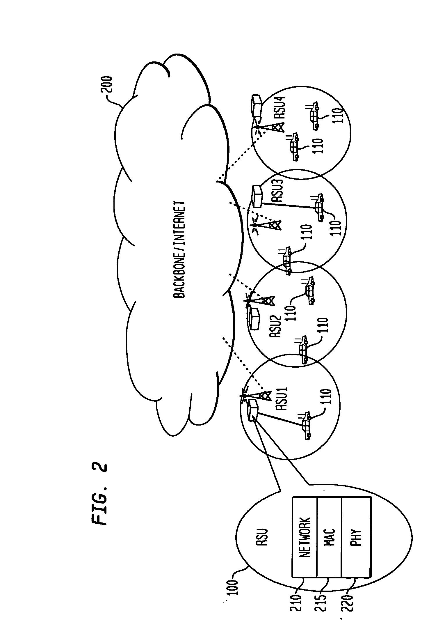 Method and communication device for routing unicast and multicast messages in an ad-hoc wireless network