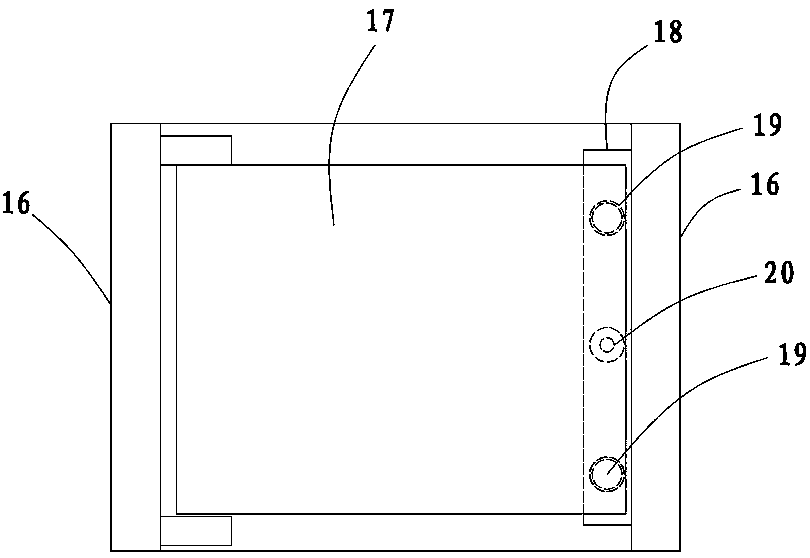 A cold processing device for shellfish