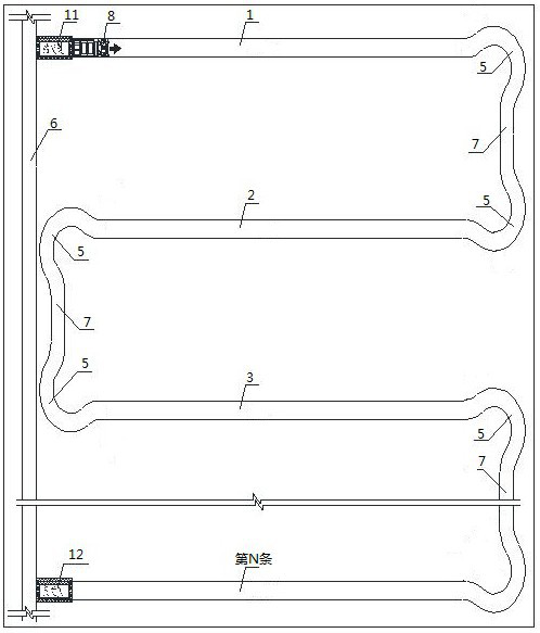 A construction method for coal mine tbm continuous roadway digging and coal mine tbm