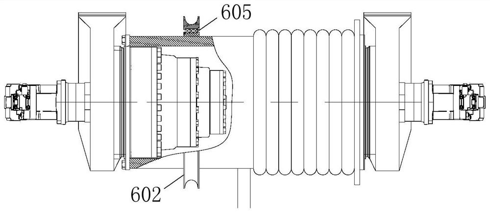 A lifting winch for emergency recovery operation of manned submersible