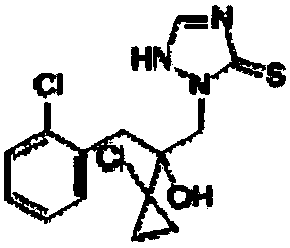 Bactericidal composition containing picoxystrobin and prothioconazole and application thereof