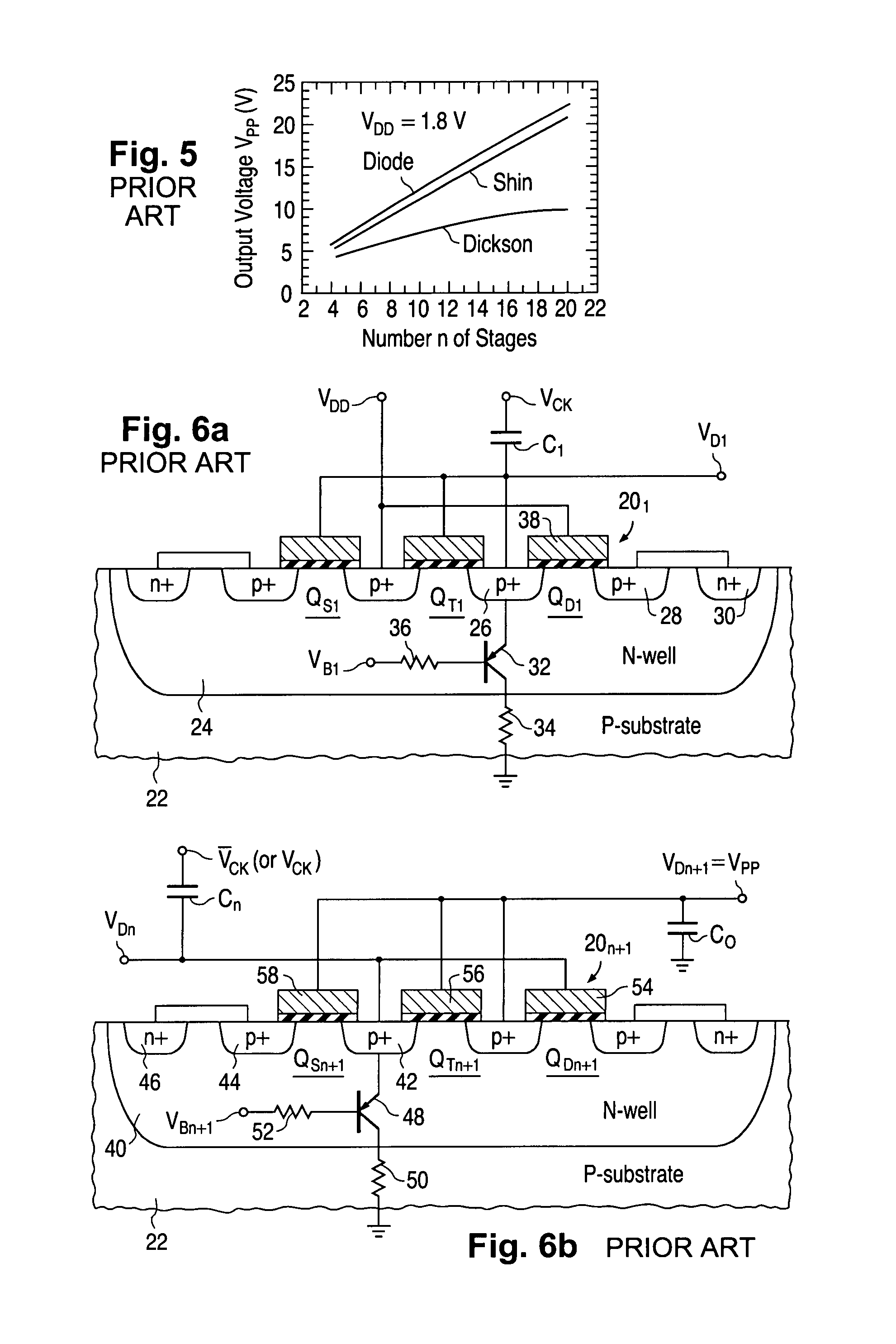 Charge pump with ensured pumping capability