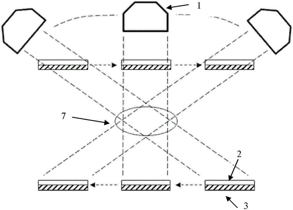 Image imaging method for real-time dynamic proton imaging and radiotherapy and imaging system using the method