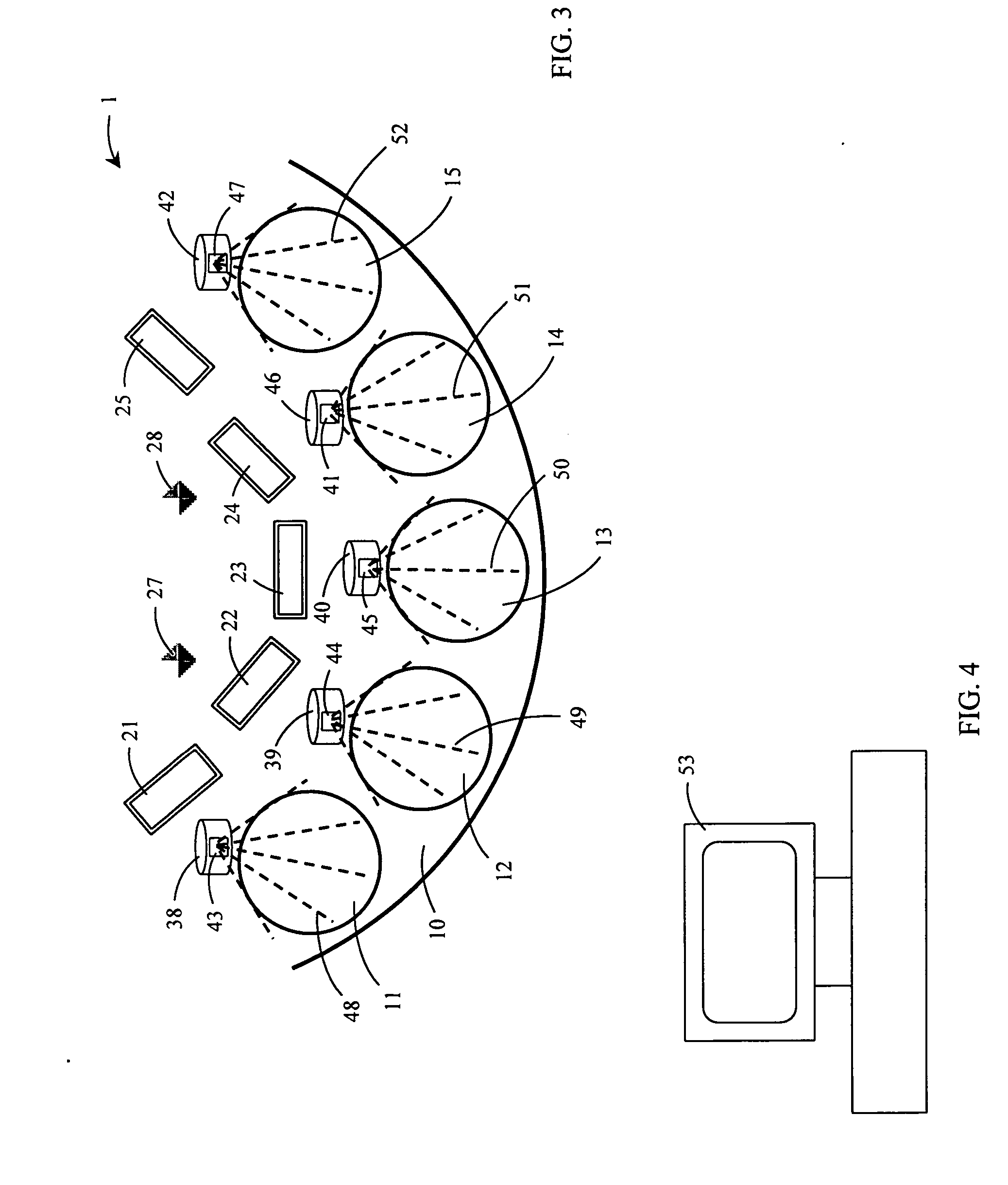 Method and apparatus for verifying players' bets on a gaming table