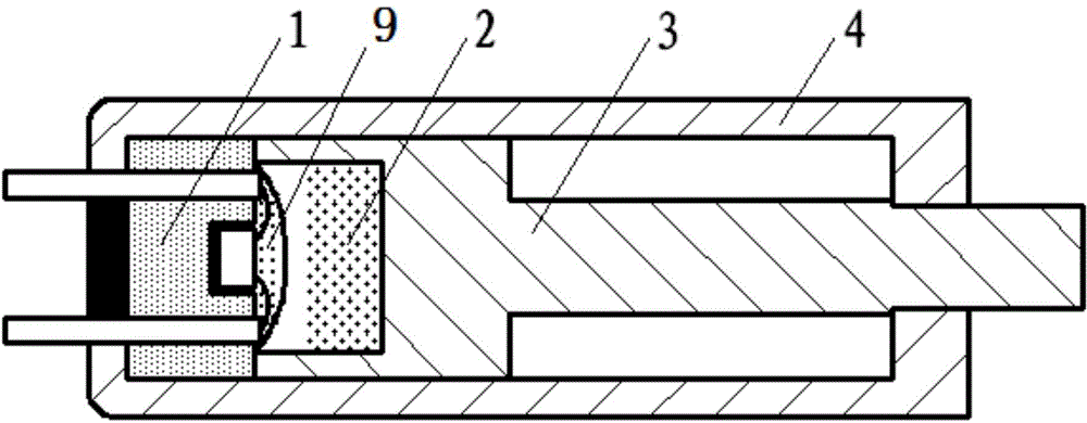 A pyrotechnic driven piston micro-actuator