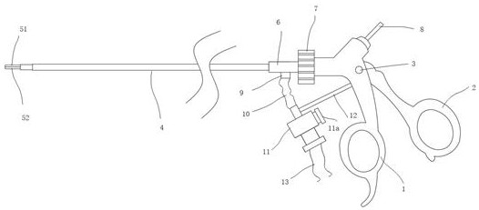 Bipolar electrocoagulator with suction function