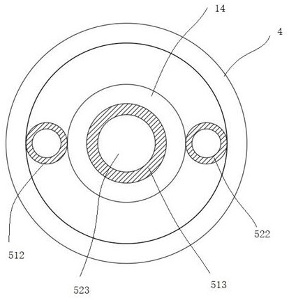 Bipolar electrocoagulator with suction function