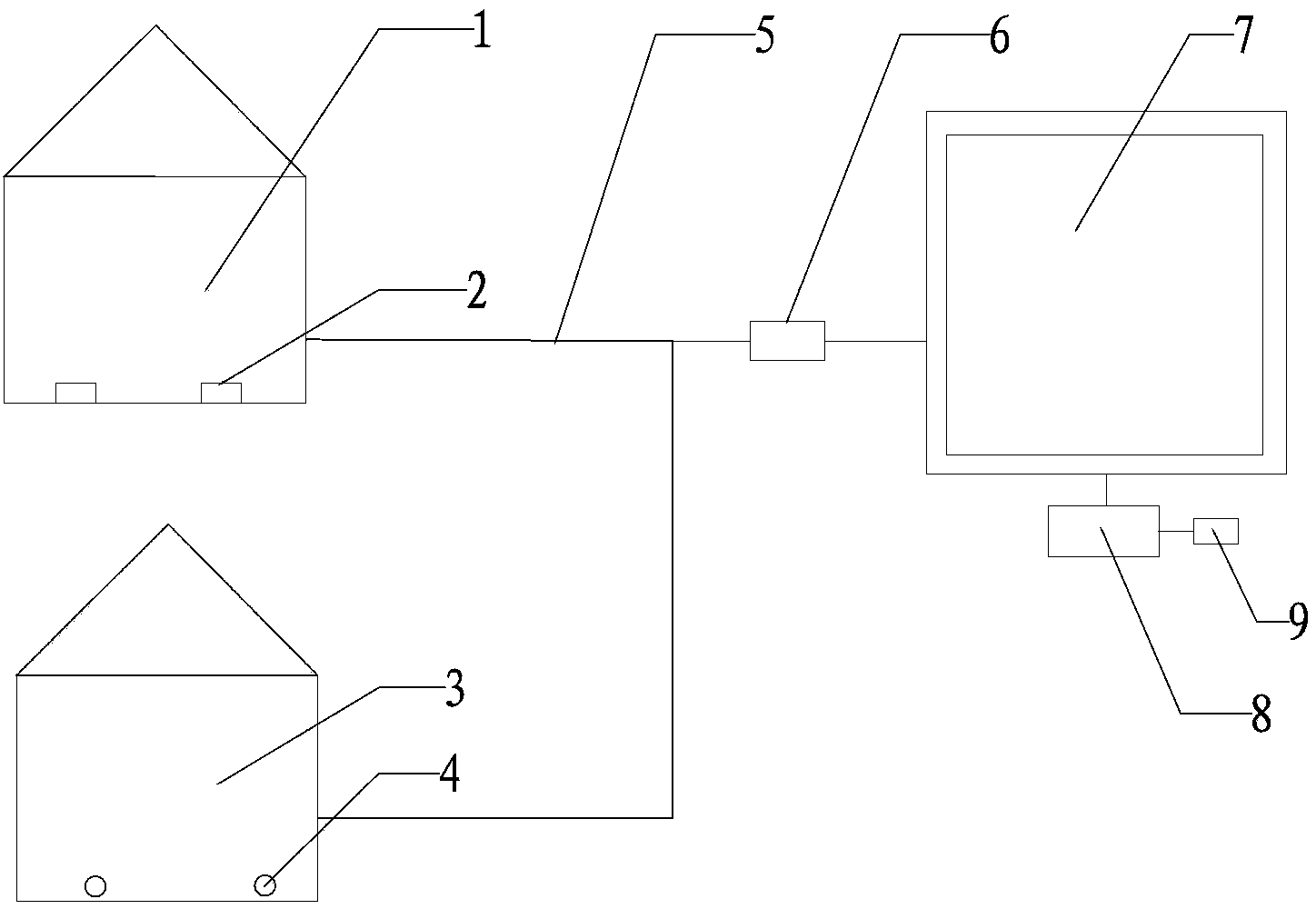 Device and method for preventing and controlling heat stress of milk cows