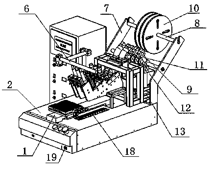 Semi-automatic welding machine for solar panels