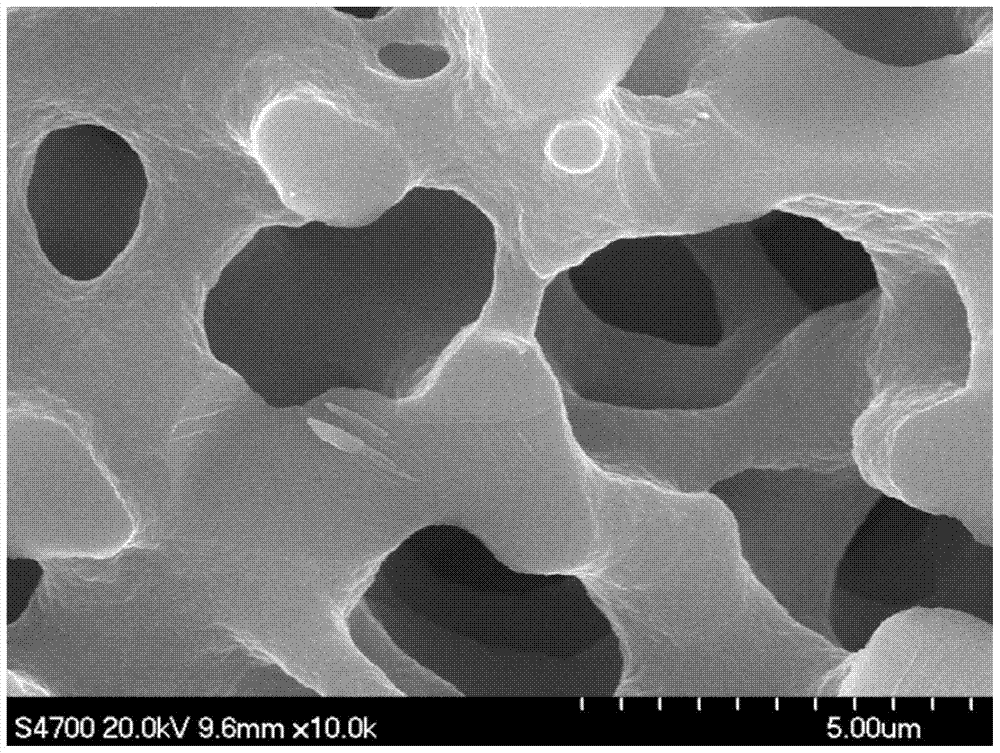 A kind of preparation method of silica gel monolithic column