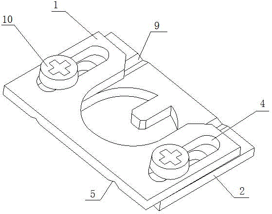 Clamp for fixing optical fiber reinforcing member