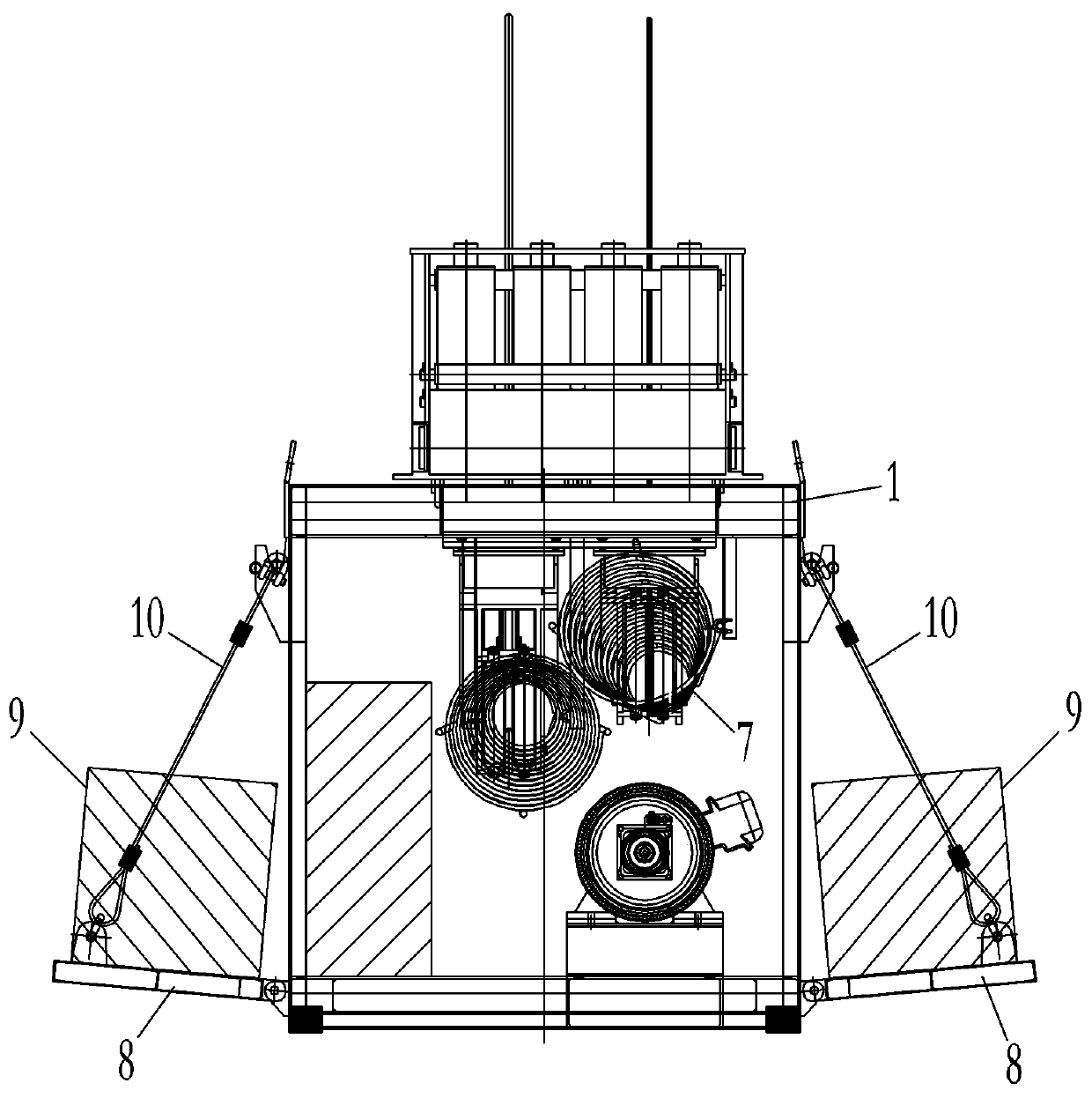 Sea state simulation device for ship