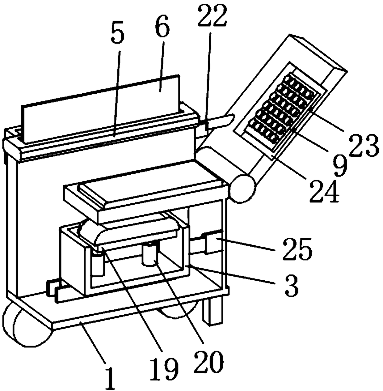 Clinical multifunctional lactation chair for obstetrics department