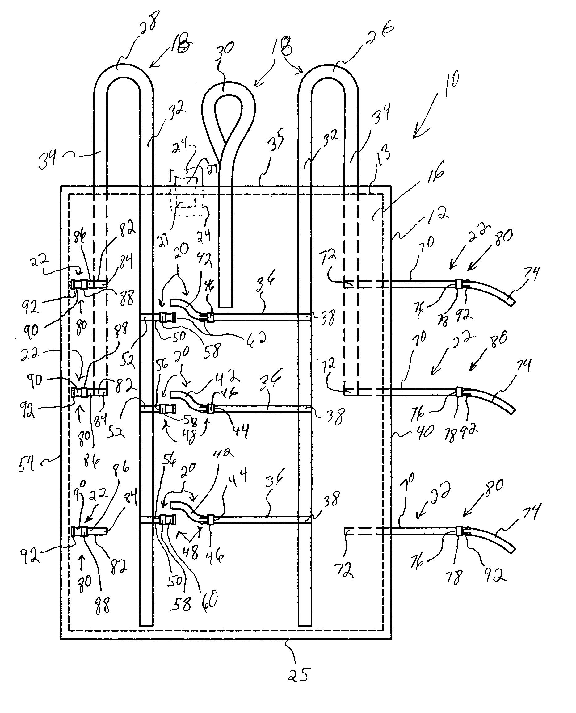 Device for manually transporting a carcass