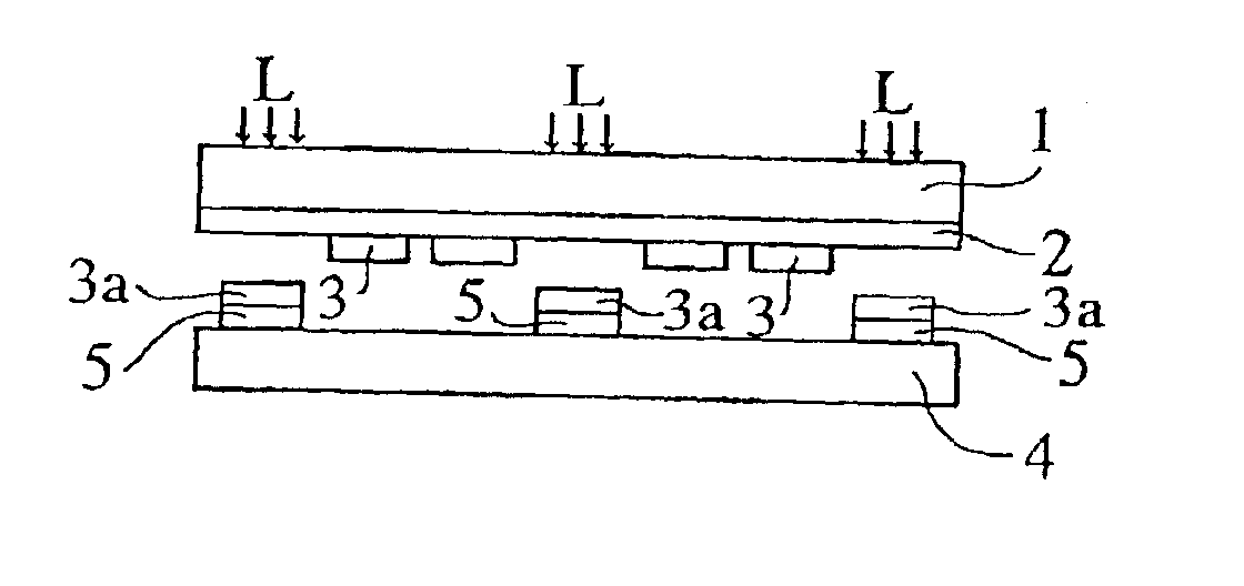 Device transferring method, and device arraying method and image display unit fabricating method using the same