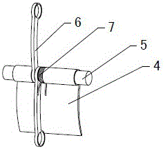 Cable-type external sunshade roller blinds