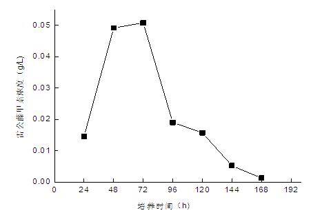 Endophytic fungus for producing triptolide