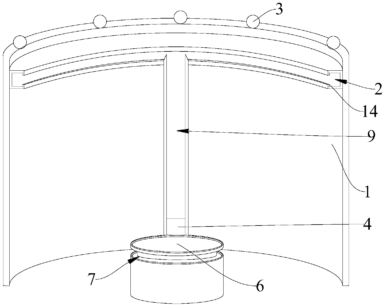 Garbage collecting device