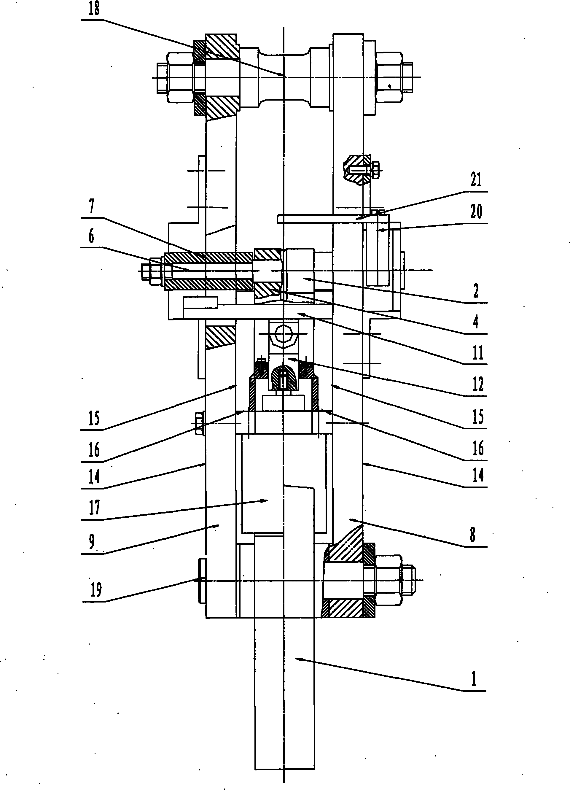 Tong-type automatic unhooking device