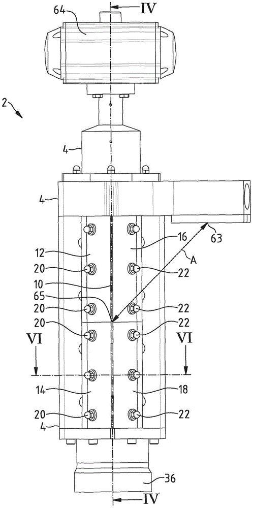 Nozzle module and cleaning device with nozzle module