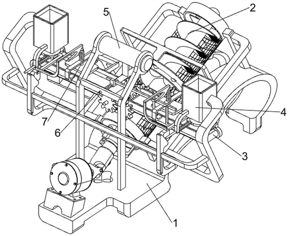 Screw feeder for recycling lithium batteries