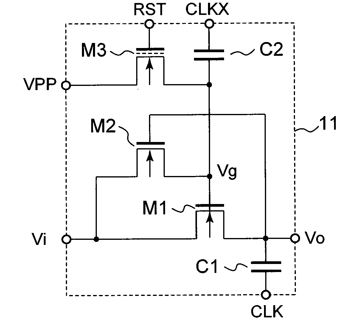 Boosting circuit