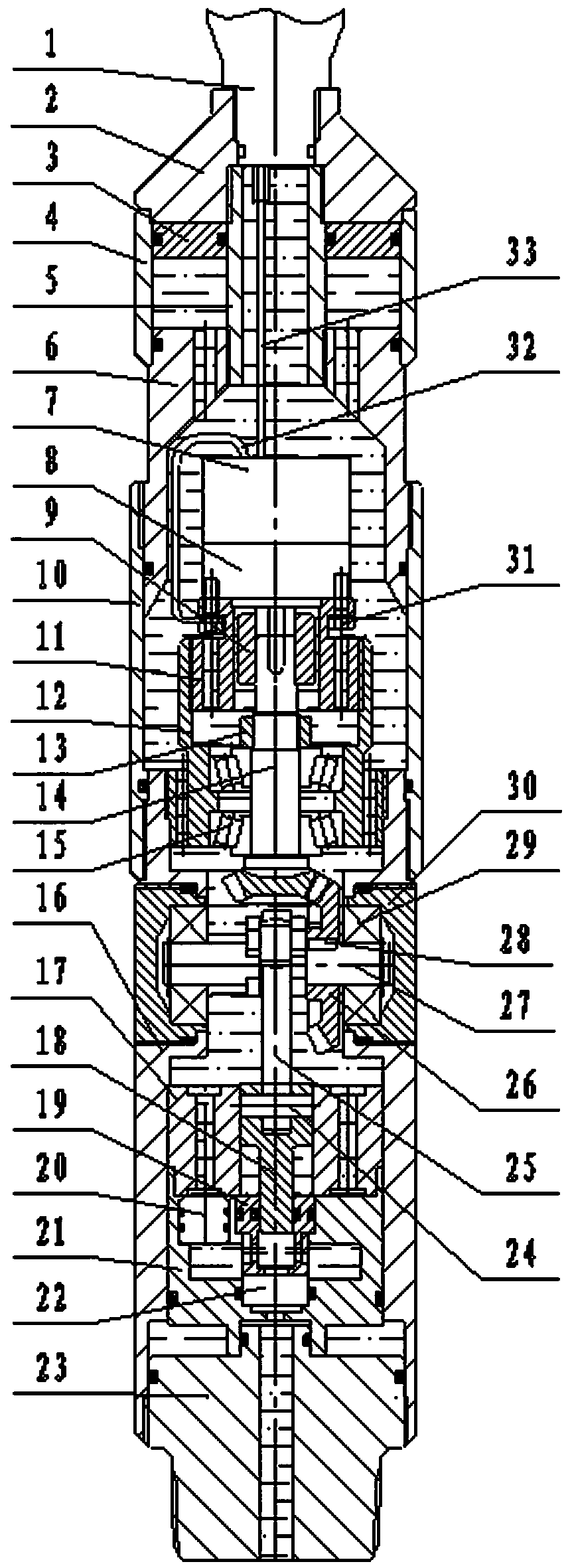 Underground hydraulic pump