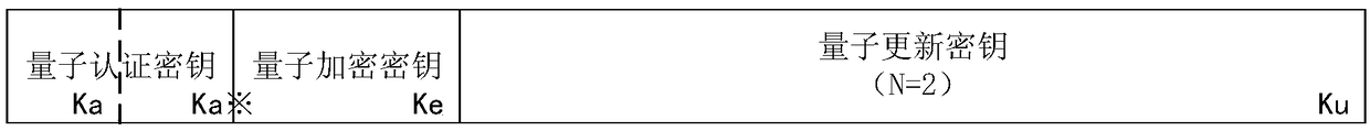 Automatic quantum key charging method and system adapting to electric power services