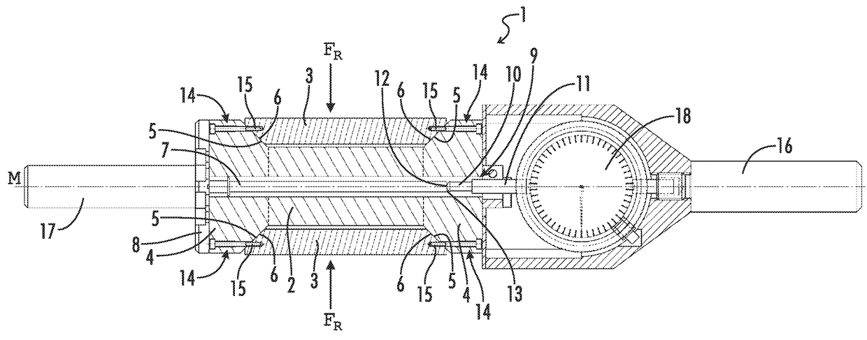 Force-measuring device