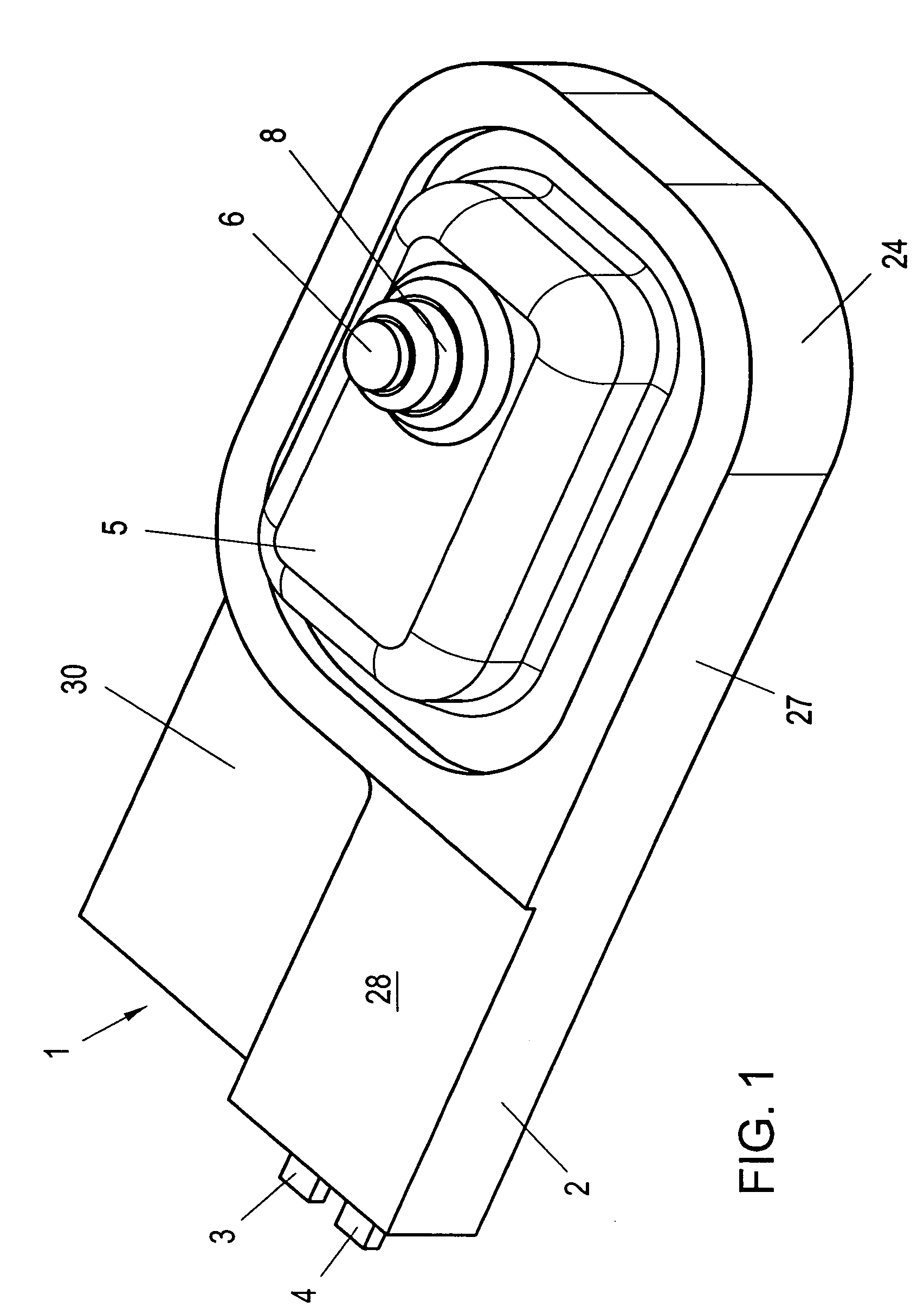 Assembly having an electric switching function as well as a method of producing such an assembly