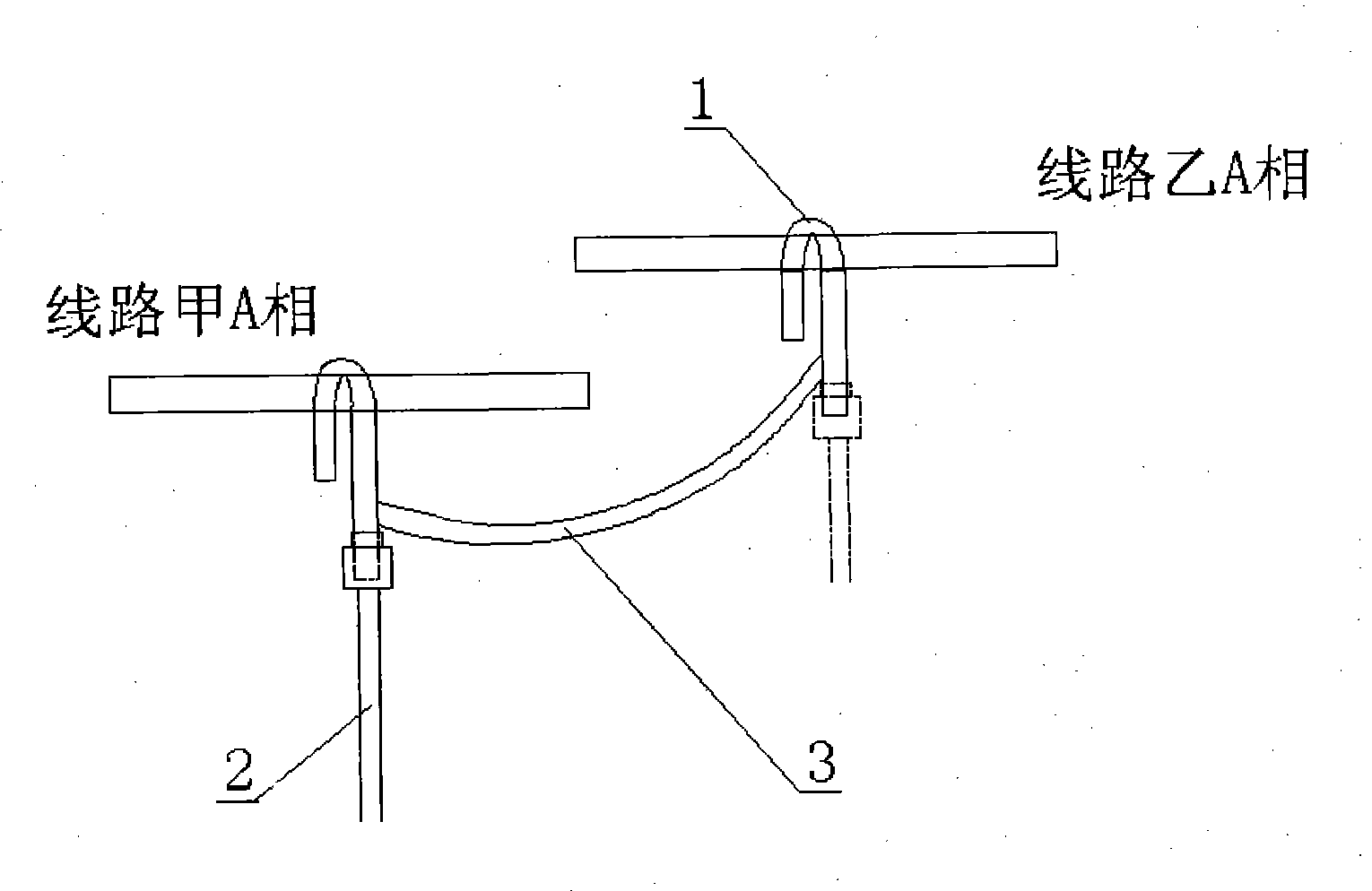 New line bridging method and special bridging line