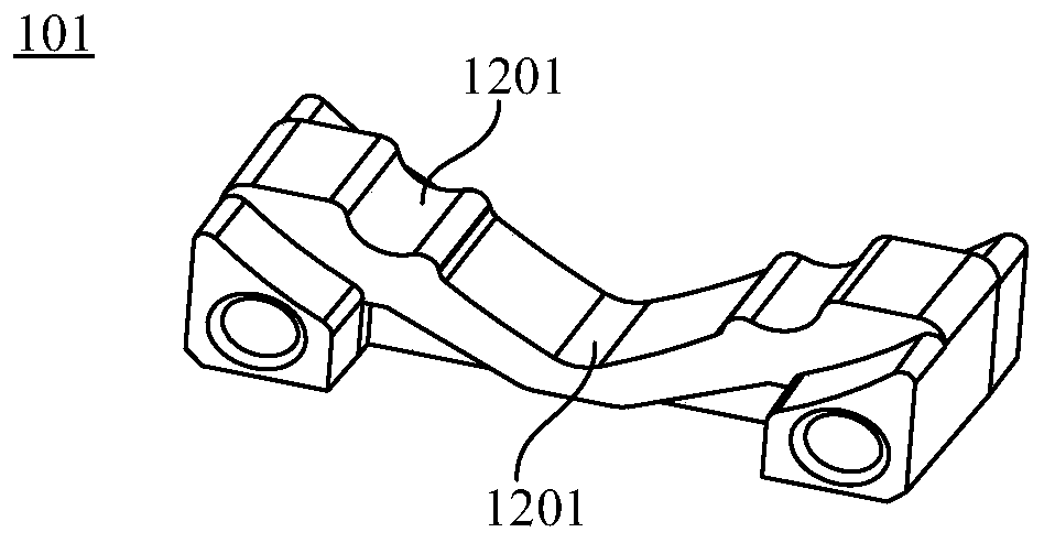 Switch device for realizing different working states