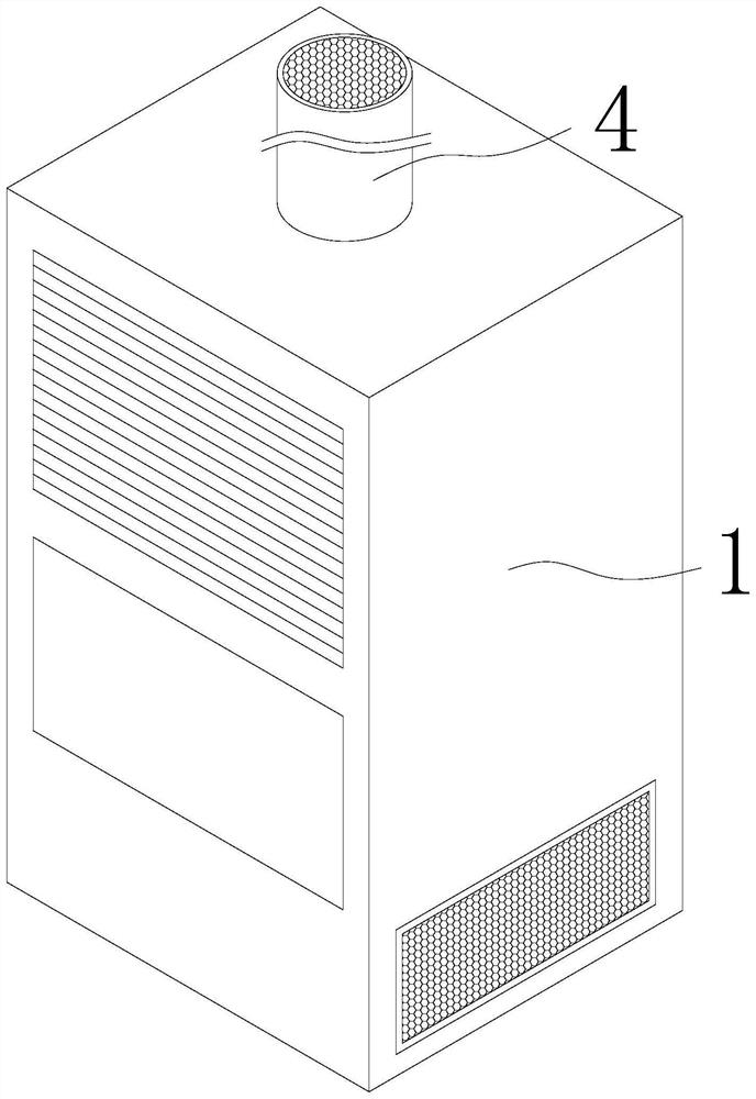 Laboratory ventilation device for intelligent manufacturing