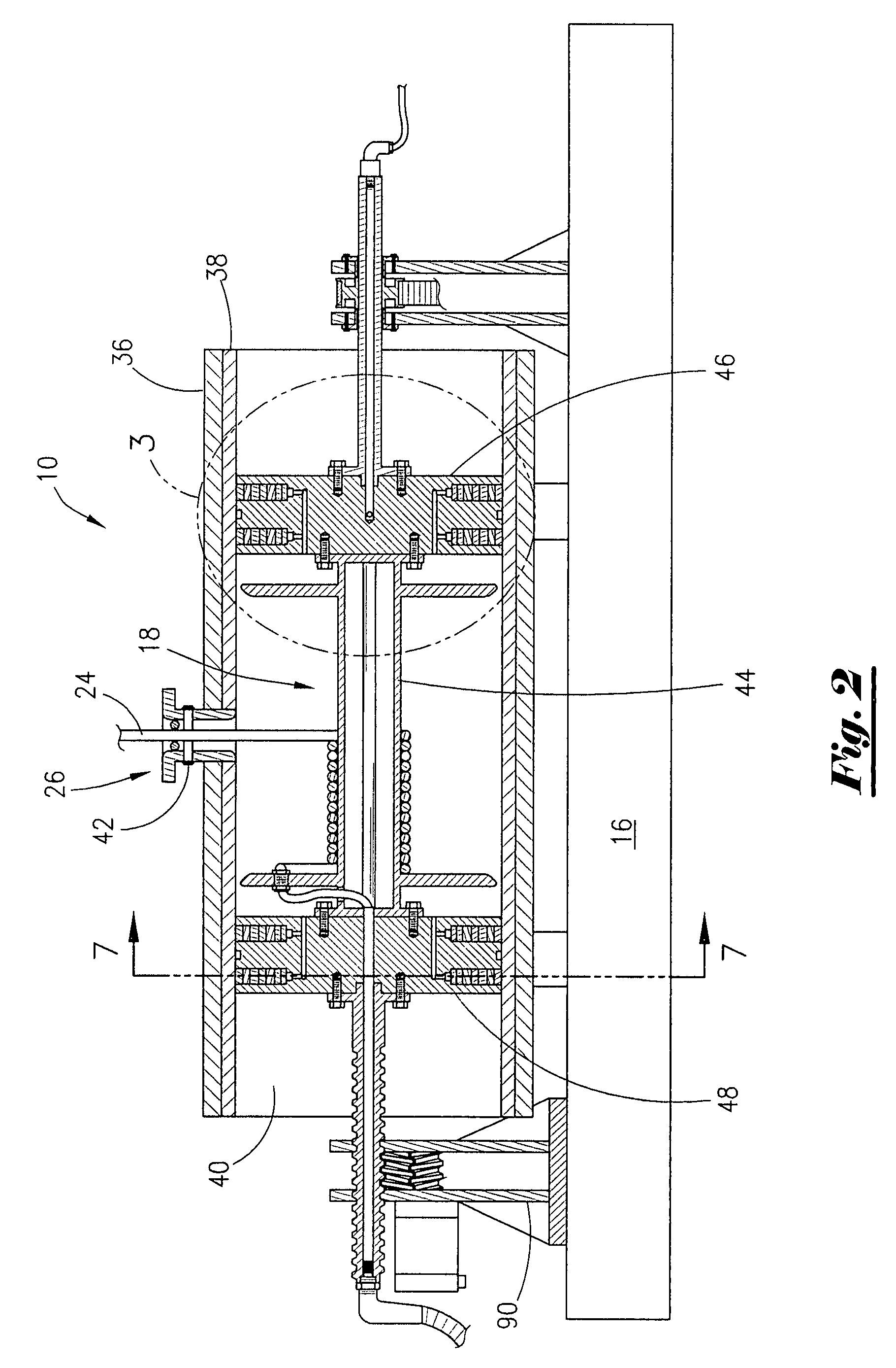 Pressurized wire line spool and method for using same in conjunction with a universal radial carrier