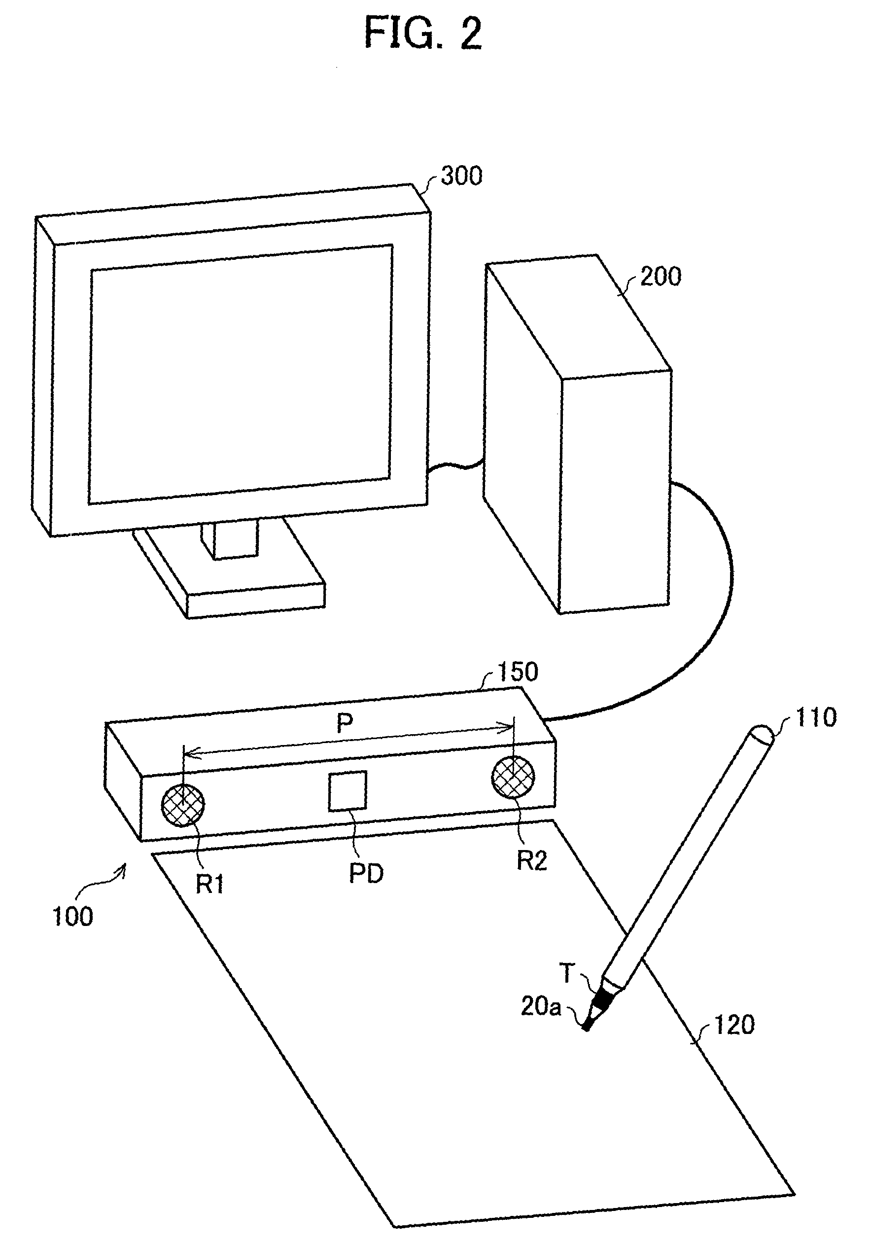 Coordinate input pen and coordinate input apparatus having the same