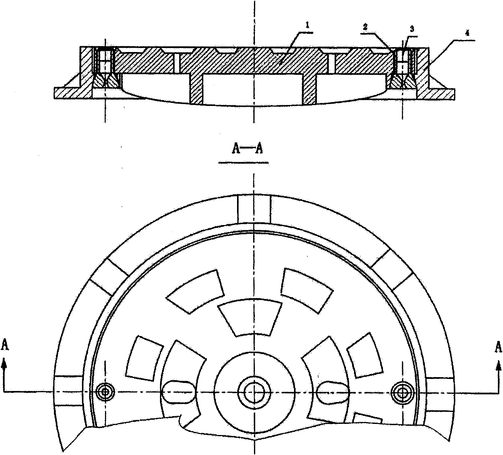 Clip type anti-stealing manhole cover