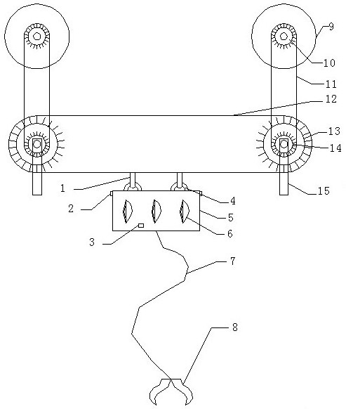 A floating wind-wave-current hybrid power generation platform