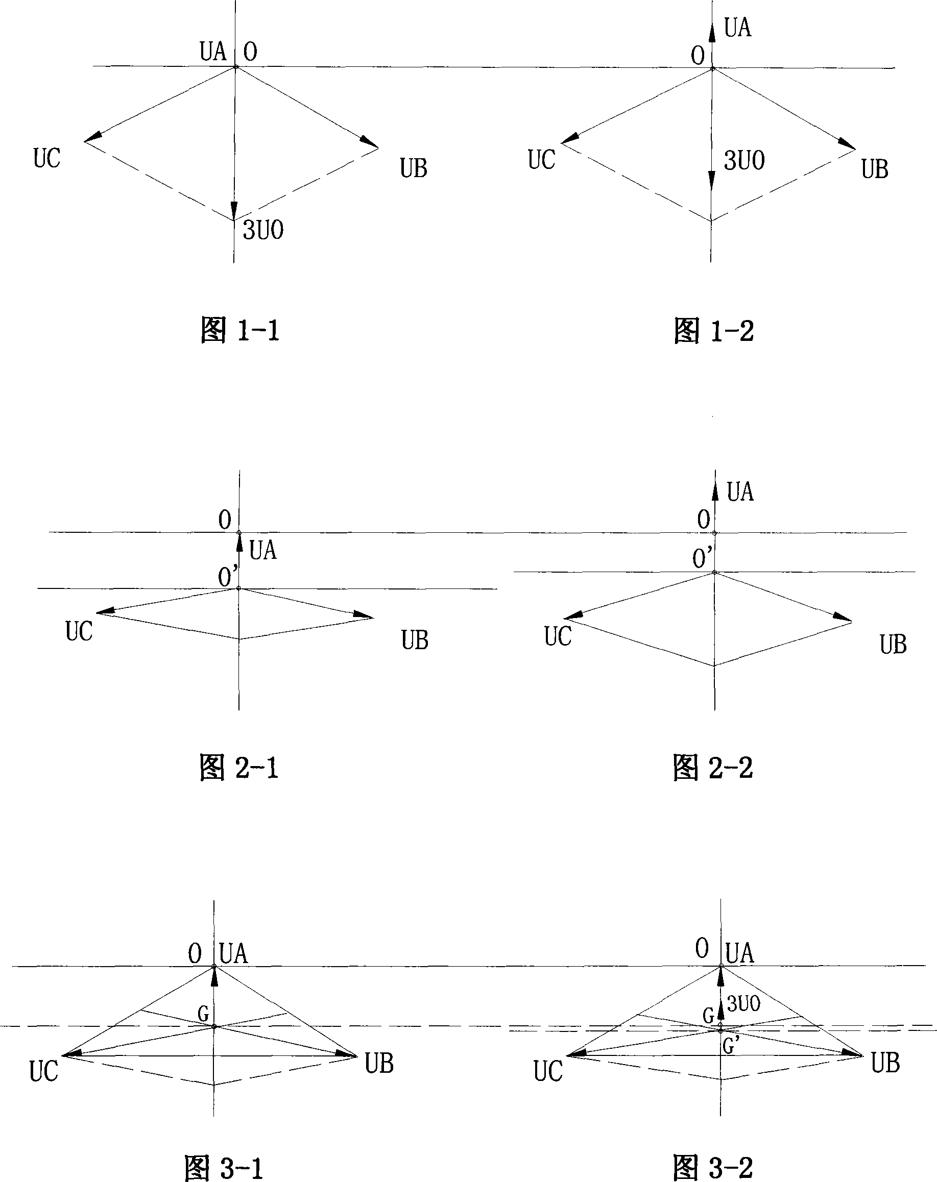 Method for protector to detect disconnection of neutral line using third harmonic