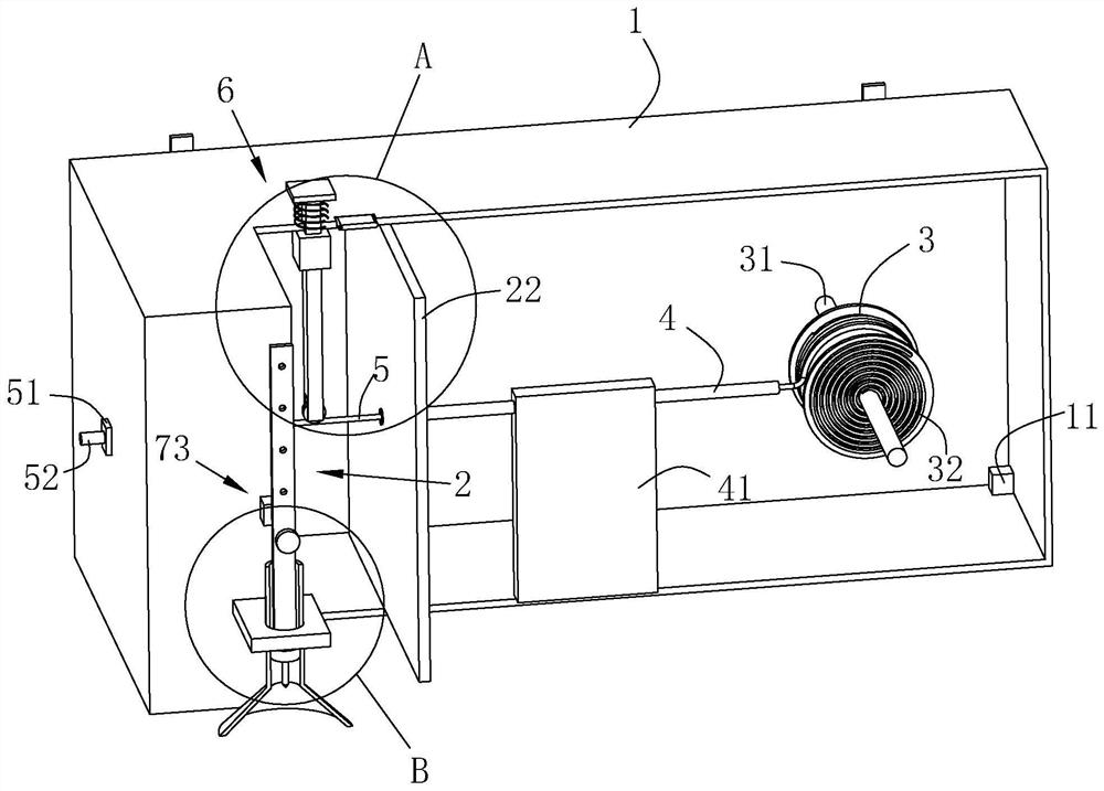 Engineering measurement and pay-off device