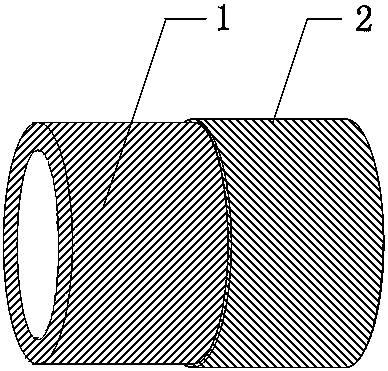 A kind of anti-scratch PE composite pipe and preparation method thereof