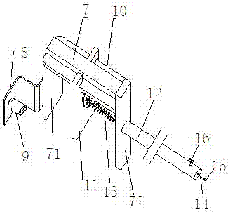 Live suspension clamp fastening device