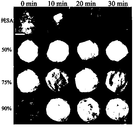 Intelligent thermoregulation composite cotton and preparation method thereof