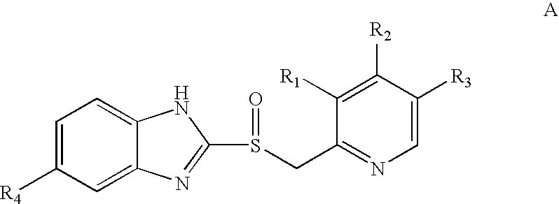 Stable pharmaceutical composition comprising an acid labile drug