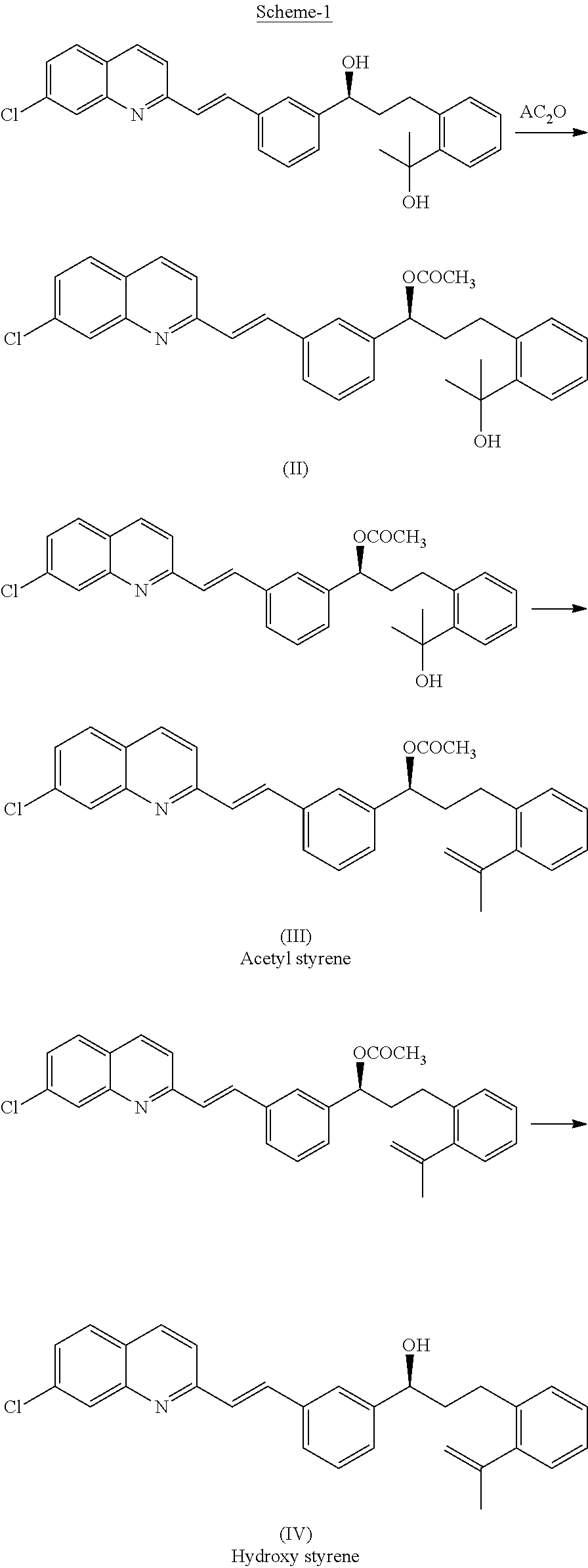 Improved process for preparing montelukast and salts thereof