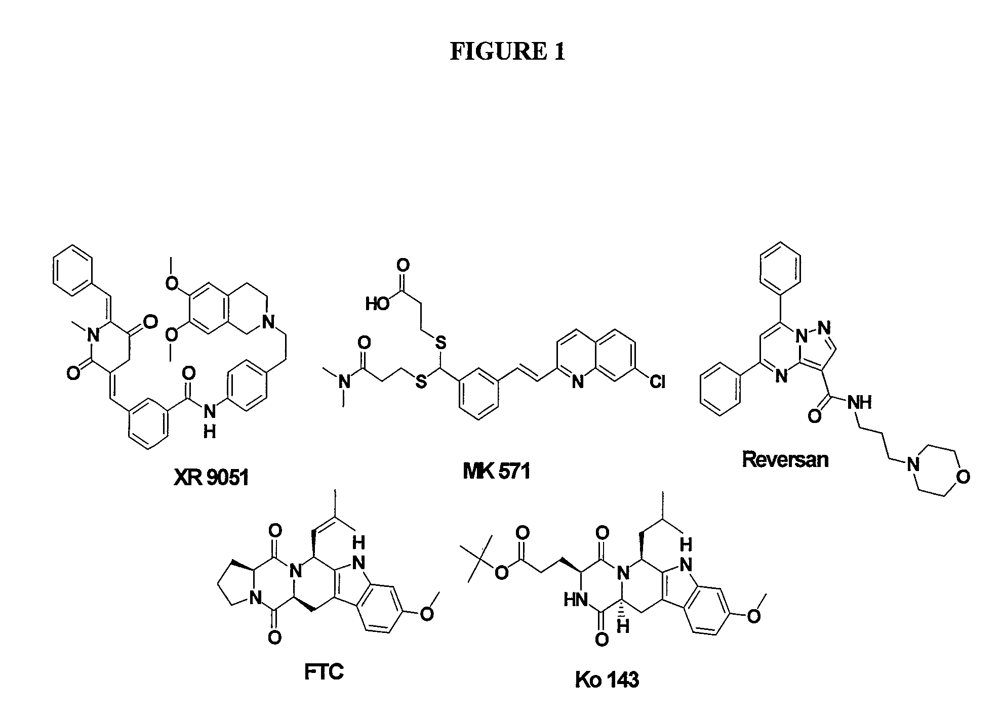 Selective efflux inhibitors and related pharmaceutical compositions and methods of treatment