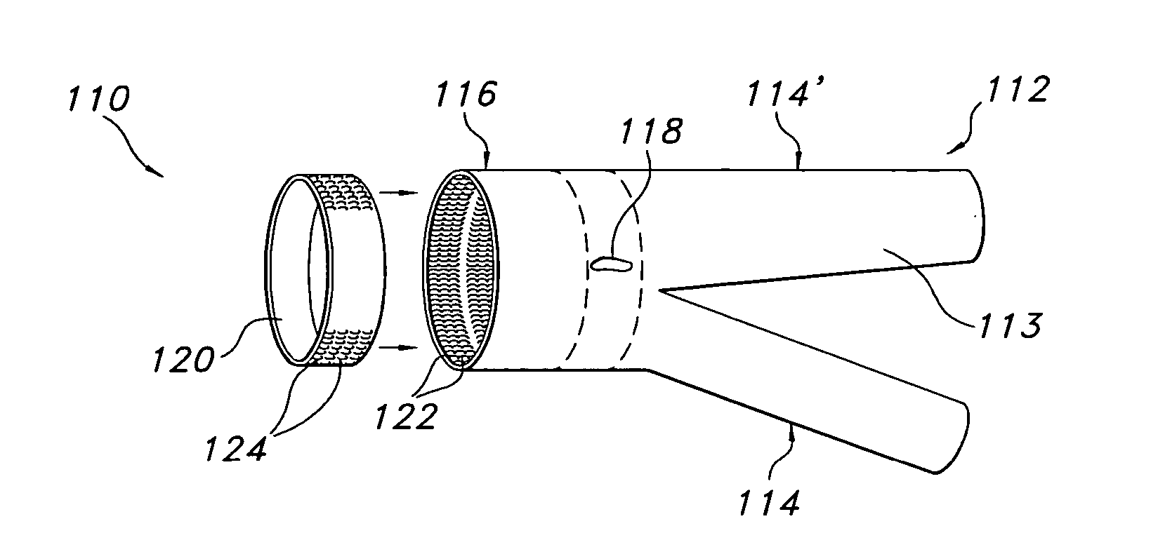 Endovascular prosthetic devices having hook and loop structures