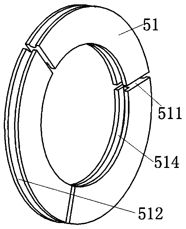 Compressor high-pressure oil-free packing seal structure