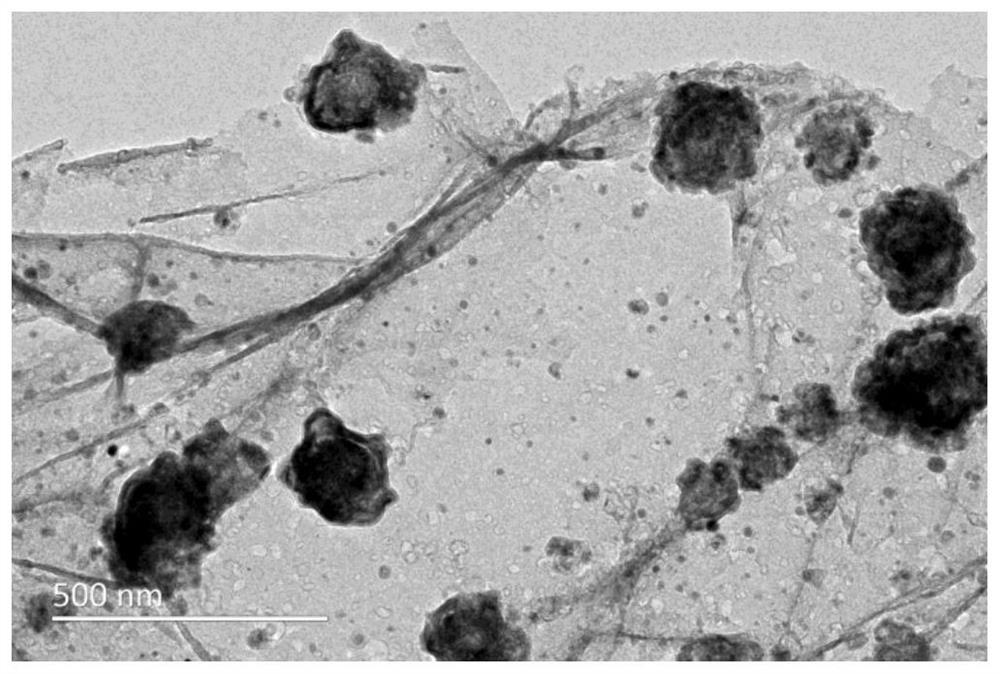 A kind of preparation method of iron phosphide loaded graphene foam composite material